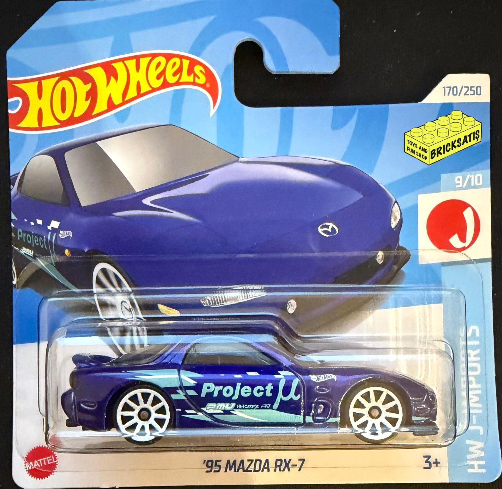 Hot Wheels Tekli Arabalar '95 Mazda RX-7 HTD97 (J-Imports)