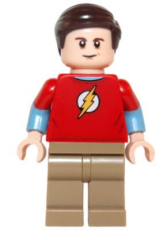 Lego Minifigür Big Bang Theory Sheldon Cooper idea013