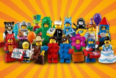 Lego 71021 Minifigure Series 18 - 17 Figür Tam Set (Polis Dahil)