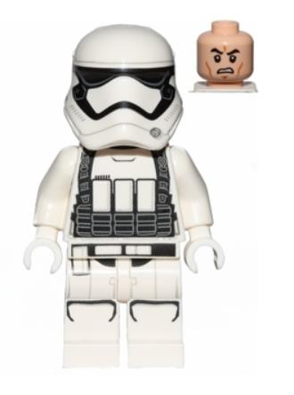 Lego Minifigür First Order Heavy Assault Stormtrooper sw0695