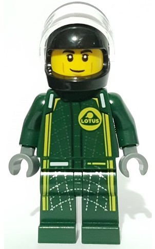 Lego Minifigür Lotus Evija Driver sc096