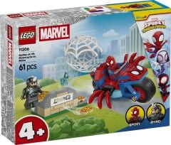 Lego Marvel Spidey Motosikletli Spidey, Rhino’ya Karşı 11206