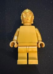Orjinal Lego Minifigür Star Wars C-3PO Baskısız
