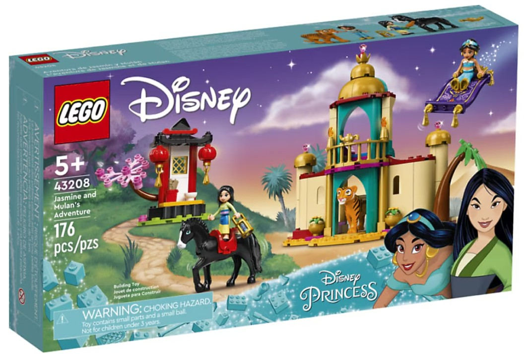 Lego Disney Jasmine and Mulan’s Adventure 43208