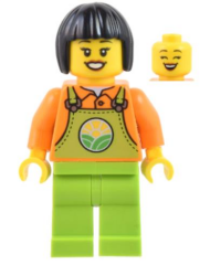 Lego Minifigür Farmer Female cty1444