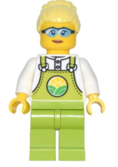 Lego Minifigür Farmer Peach cty1441