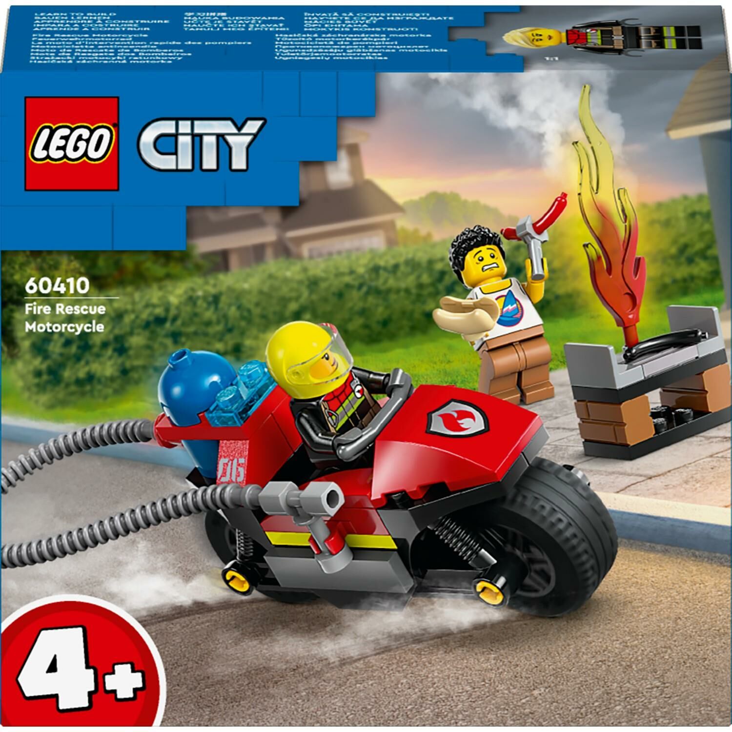 Lego City 60410 İtfaiye Kurtarma Motosiklet