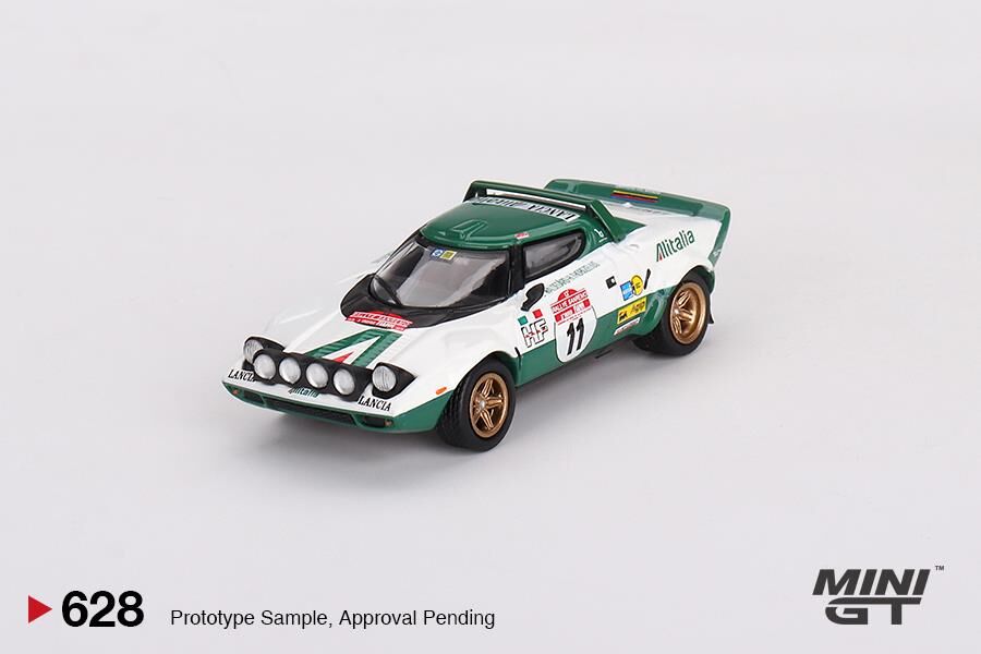 Mini GT Lancia Stratos HF 1975 Rally Sanremo Winner #11 628