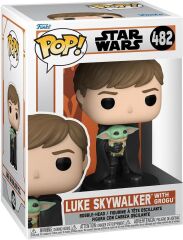 Funko Pop Star Wars Luke Skywalker With Grogu 482