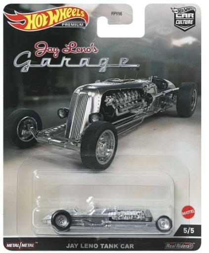 Hot Wheels Premium Jay Leno Tank Car HCJ85