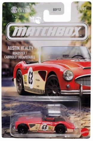 Matchbox Austin Healey Roadster JJR58