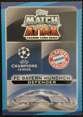 Topps Match Attax Single Kart 2016-17 UEFA Champions League Jérôme Boateng