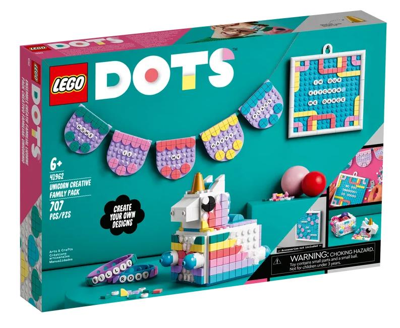 Lego Dots 41962 Tek Boynuzlu At Yaratıcı Aile Paketi