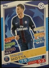 Topps Match Attax Single Kart 2016-17 UEFA Champions League Thiago Motta