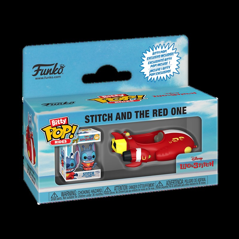 Funko Bitty POP Rides: Stitch And The Red One