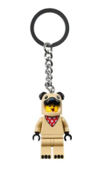 Lego 854158 French Bull Dog Guy Anahtarlık