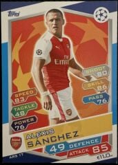 Topps Match Attax Single Kart 2016-17 UEFA Champions Alexis Sánchez