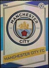 Topps Match Attax Single Kart 2016-17 UEFA Champions Manchester City Club Emblem