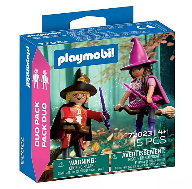 Playmobil 72023 Duo Pack Witch and Wizard