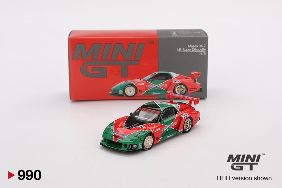 Mini GT Mazda RX-7 LB-Super Silhouette 787B 990